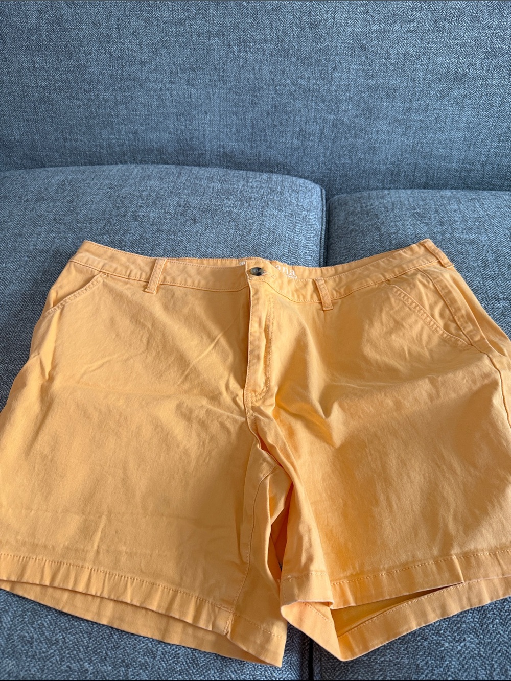 a.n.a Women's Peach Bermuda Shorts - Tailored Casual